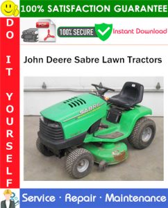 John Deere Sabre Lawn Tractors Service Repair Manual