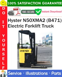 Hyster N50XMA2 (B471) Electric Forklift Truck Parts Manual