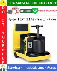 Hyster T5XT (E142) Tractor/Rider Parts Manual