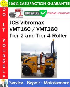 JCB Vibromax VMT160 / VMT260 Tier 2 and Tier 4 Roller